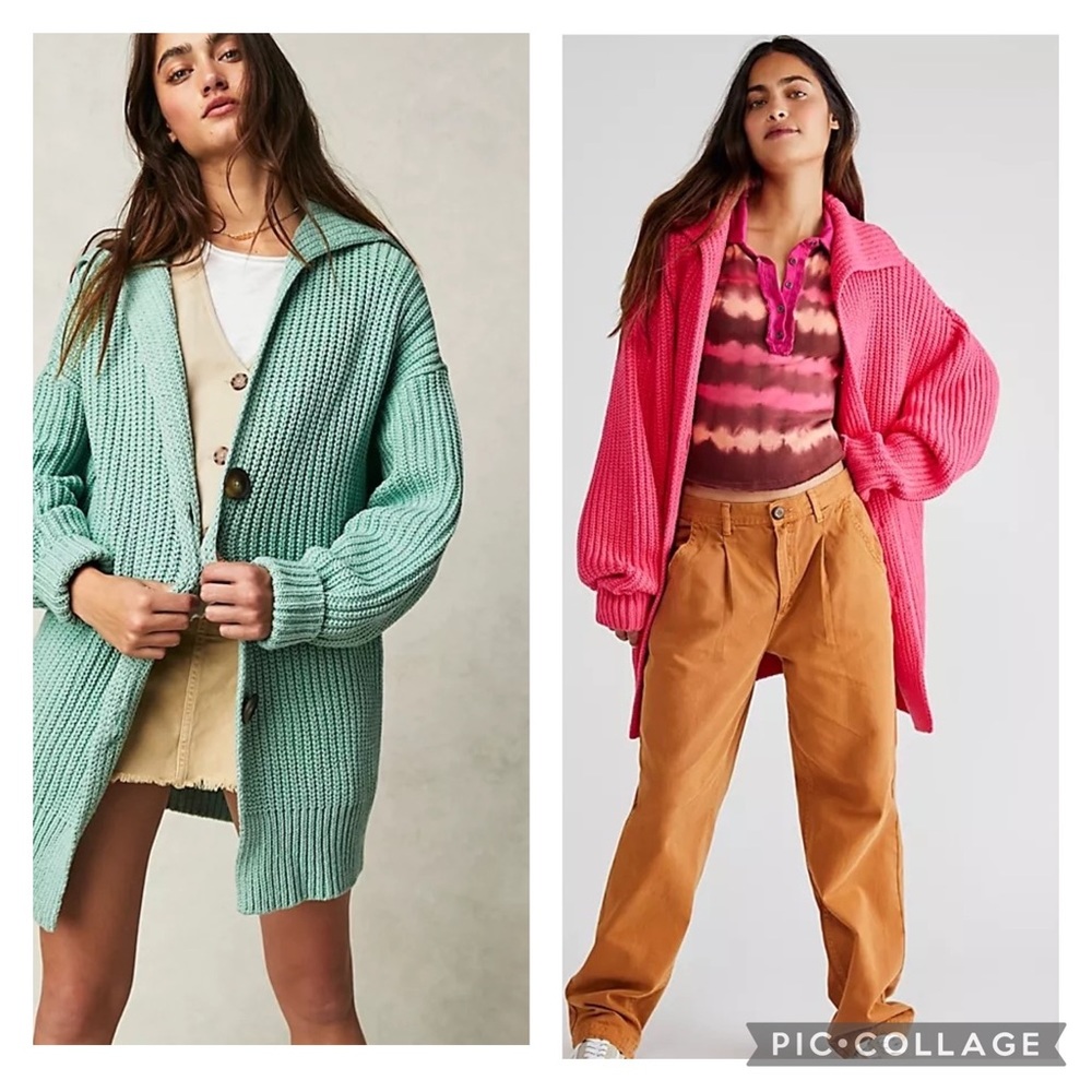 NWOT Free People Swim Too Deep Cardi Cardigan Size XS S